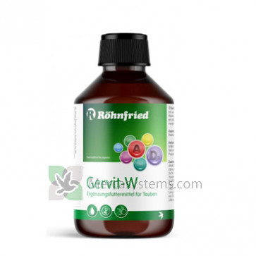 Rohnfried Gervit-W 500 ml. Complesso vitaminico per i piccioni viaggiatori 
