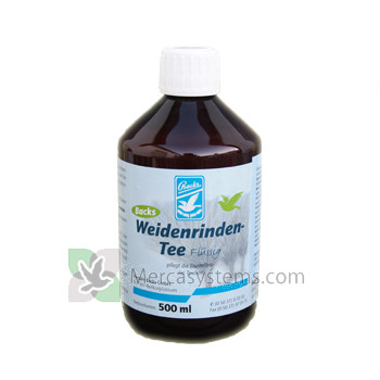 Backs Weidenrinden tee 500 ml (corteccia di salice tè liquido). Per Piccioni. 