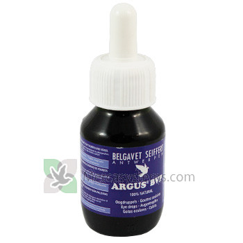 BelgaVet Argus gocce 15ml + 35ml GRATUITO, (100% naturale rimedio contro ornitosi)