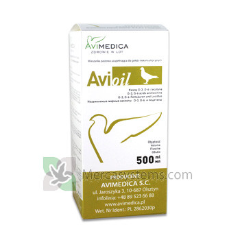 AviMedica Avioil 500 ml (miscela di oli naturali di origine animale e vegetale)
