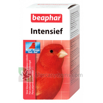 Beaphar Intesief Bogena 50gr, (migliora il colore rosso in tutti gli uccelli colorati)