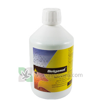 Belgica De Weerd Belgasol 500 ml (aminiácidos + multivitaminico + vitamine). Per i piccioni e uccelli 