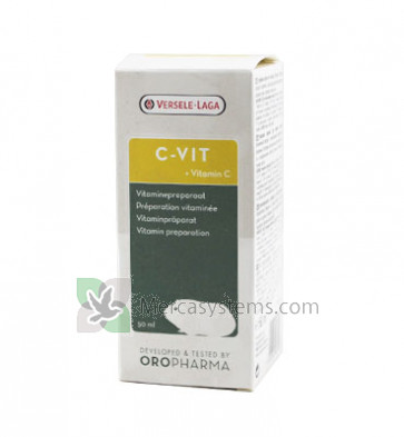 Versele Laga C-Vit 50ml (preparazione extra di Vitamina C). Per porcellini d'India e altri roditori