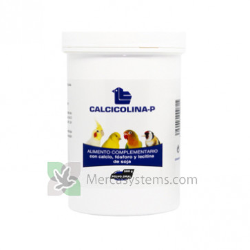 Latac Calcicolina-P 500gr (Apporto nutritivo ricco di calcio, fosforo e lecitina di soia). Per gli uccelli.