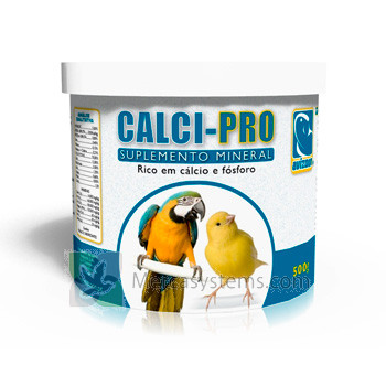 Avizoon Calci-Pro 500gr (calcio e fosforo e sali minerali). Per Piccioni e Volatili 