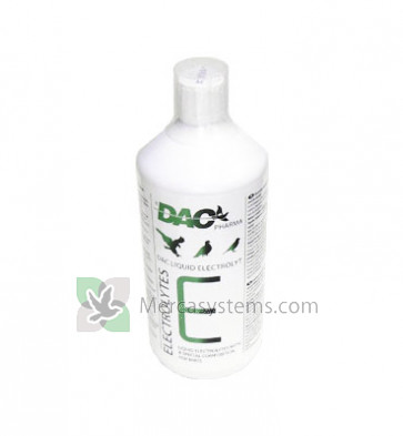 Dac Electrolyt 500 ml (combinazione unica di elettroliti e minerali). Per piccioni e uccelli.