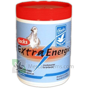 Backs Extra Energy 400 gr (idrati di carbone, vitamine, elettroliti). Per Piccioni.