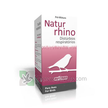 Avizoon Natur Rhino 20 capsule, (100% prodotto naturale al previene problemi respiratori) Piccioni e Volatili