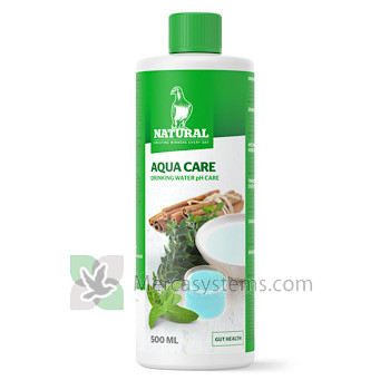 Natural Aqua Care 500 ml, (aggiunge e disinfetta l'acqua potabile). Per piccioni e uccelli