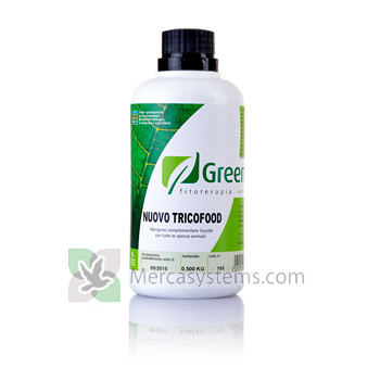 GreenVet Nuovo Tricofood 500ml, (il trattamento e la prevenzione della tricomoniasi)