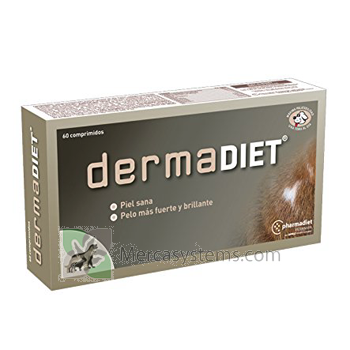 Pharmadiet Dermadiet 60 pillole, integratore per un sano mantenimento della pelle. cani