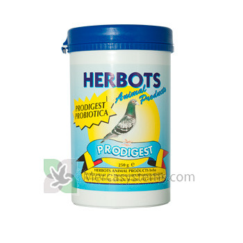 Herbots Prodigest (stimolando la naturale resistenza del piccione). Per Piccioni