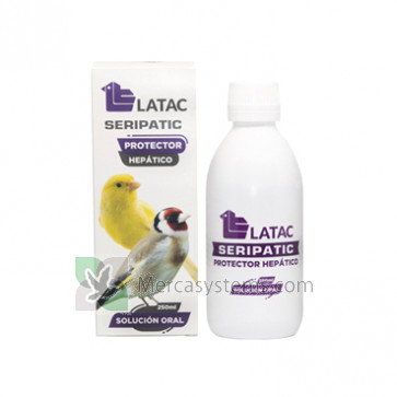 Latac Seripatic 250ml (Eccellente protezione del fegato e prevenzione dei punti neri). Per gli uccelli