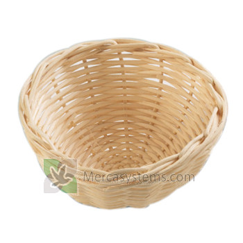 STA Fondello nido in vimini; 10 cm