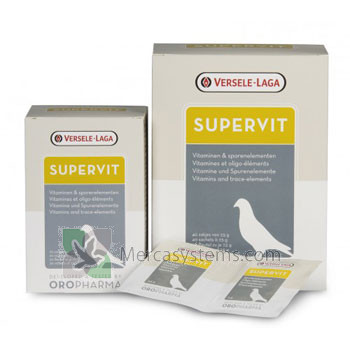 Versele-Laga Supervit 20 bustine (vitamine e oligoelementi). Per Piccioni e gli Uccelli 