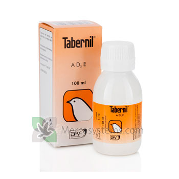 Tabernil AD3E 100ml (vitamine di riproduzione per gli uccelli e gli uccelli in gabbia)