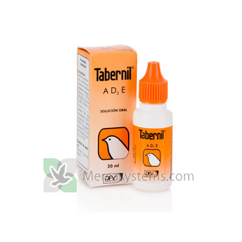 Tabernil AD3E 20ml (vitamine di riproduzione per gli uccelli e gli uccelli in gabbia)