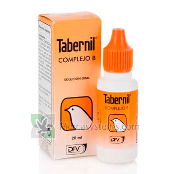 Tabernil Complejo B 20ml, (complesso vitamina B per gli uccelli in gabbia)
