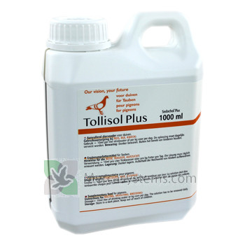 Tollisan Tollisol Plus 1L (Sedochol Ⓡ Plus). Per i piccioni e uccelli