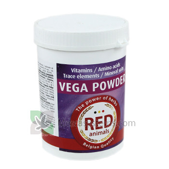 The Red Animals Vega Powder 100gr, (vitamine, aminoacidi, elettroliti). Per piccioni e uccelli