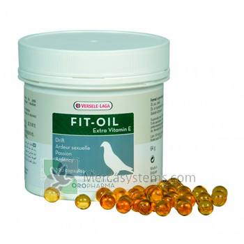 Versele-Laga Fit Oil 300 pillole (capsule di olio di fegato di merluzzo) Per Piccioni