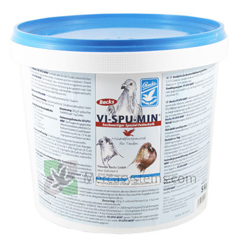 Backs VI-SPU-MIN 5 kg, (minerali, oligoelementi, vitamine e aminoacidi). Per Piccioni 
