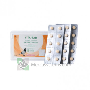Pantex Vita-Tab 100 pasticche (vitamine e aminoacidi). Per i piccioni 