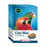 Versele Laga Orlux Mineral Clay Block Amazon 550g per grandi parrocchetti e pappagalli.