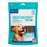 Virbac Veggiedent L. (fogli masticabili contro tartaro e alitosi). Per i cani