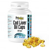 Prowins Cod Liver Oil 250 caps, capsule di gelatina di olio di fegato di merluzzo arricchite con vitamina E